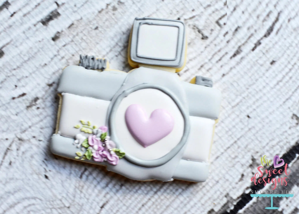 Cookie Cutters - Camera v2- Cookie Cutter - Sweet Designs Shoppe - - ALL, art, Bachelorette, Cookie Cutter, Hobbies, Miscellaneous, Promocode, Wedding