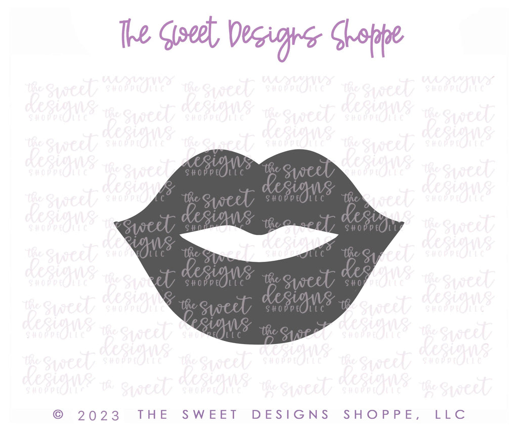 Cookie Cutters - Doll Lips - Cookie Cutter - Sweet Designs Shoppe - - Accesories, Accessories, accessory, ALL, Barbie, beauty, Clothing / Accessories, Cookie Cutter, Girl, Love, Promocode, valentine, valentines