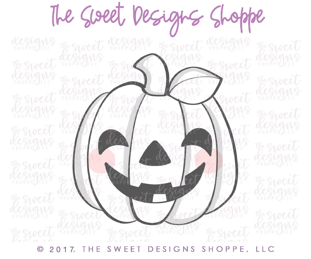 Cookie Cutters - Pumpkin - Cookie Cutter - Sweet Designs Shoppe - - ALL, Cookie Cutter, Fall, Fall / Halloween, Fall / Thanksgiving, Food, Food & Beverages, halloween, Promocode, Pumpkin, Sweets, thanksgiving, trick or treat