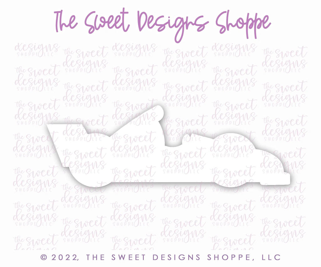 Cookie Cutters - Race Car - Cookie Cutter - Sweet Designs Shoppe - - ALL, baby toys, car, Cookie Cutter, formula, formula 1, kids, Kids / Fantasy, nascar, Promocode, race, sports, toys, transportation