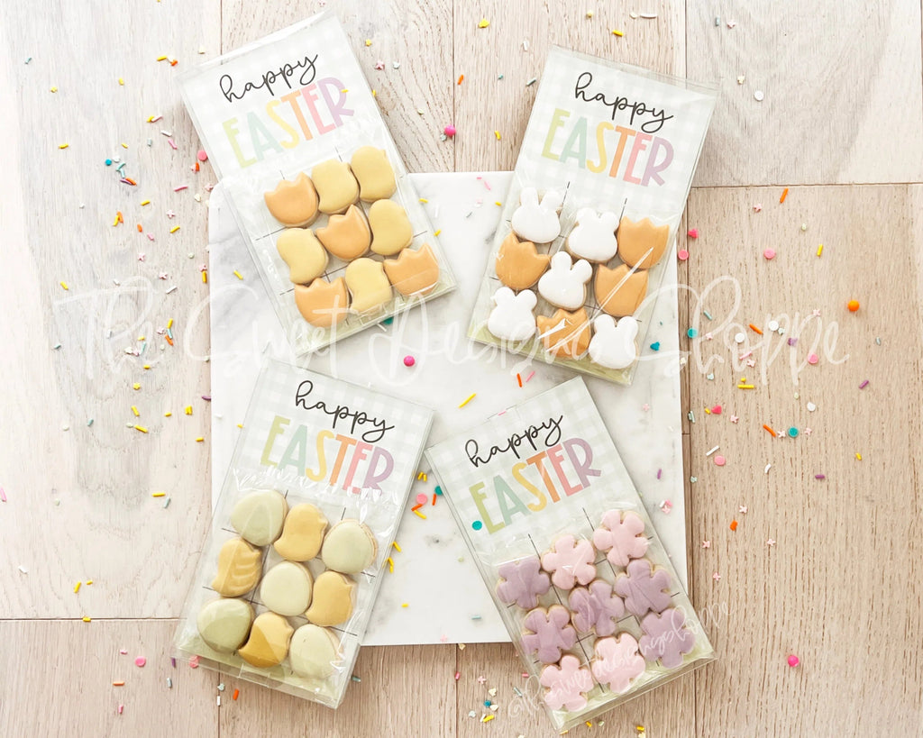 Cookie Cutters - TicTacToe Size of the Frosted Easter Crackers - Cookie Cutters - Set of 5 - Sweet Designs Shoppe - - ALL, Animal, Animals, Cookie Cutter, Easter, Easter / Spring, Frosted Cracker, Mini Sets, Promocode, regular sets, set