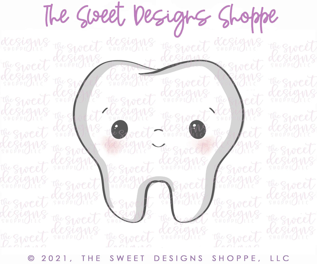 Cookie Cutters - Tooth - Cookie Cutter - Sweet Designs Shoppe - - ALL, Cookie Cutter, Dentist, kids, Kids / Fantasy, MEDICAL, MEDICINE, Promocode, Tooth Fairy