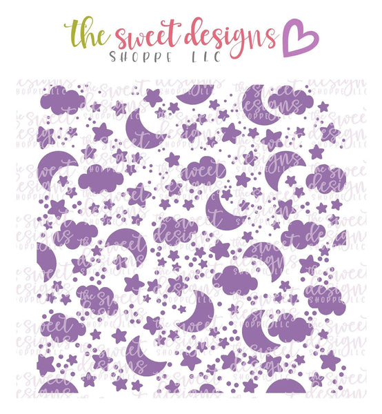Product Type: Stencils - Name: Night Sky Stencil – The Sweet Designs Shoppe
