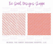 Box Backer - Box Backer : Red Holiday - Set of 25 Backers ( Select Size) - The Sweet Designs Shoppe - TSDS - - ALL,back,backers,box backers,boxbacker,Christmas,Christmas / Winter,Christmas Backer,Christmas Baker,PrintedBoxBacker,Promocode,valentine,Valentine's