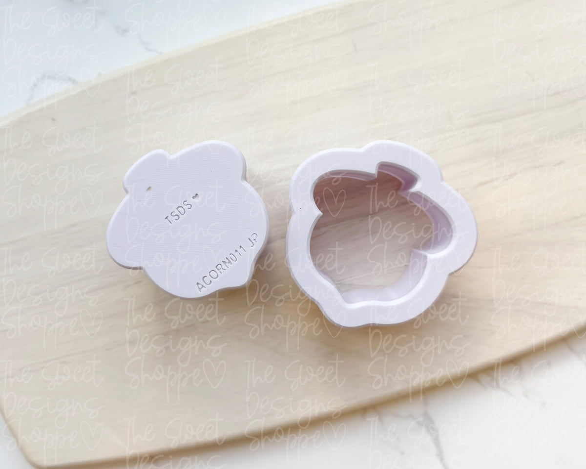 Cake Pop Maker - Acorn Frosted Cracker - Cake Pop Maker Set ( Cutter & Pusher) - The Sweet Designs Shoppe - TSDS - - ALL,Cake Pop,cakepop,Fall,new,Popper,Promocode,STL,thanksgiving