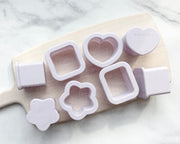 Cake Pop Maker - Basic - Cake Pop Makers Set - 4 Designs - (1 Cutter & 1 Pusher per Design) - The Sweet Designs Shoppe - TSDS - - ALL,Baby,babyshower,Bachelorette,back to school,basic,Basic Shapes,BasicShapes,BTS,Cake Pop,cakepop,Christmas,Christmas / Winter,CPMakerSet002,fall school,homeschool,MOM,Mothers Day,Plaque,Plaques,Popper,Promocode,Rectangle,School,School / Graduation,school supplies,set,STL,Teacher Appreciation,valentine,Valentine's,Wedding,Wedding Favors