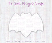 Cake Pop Maker - Bat Frosted Cracker- Cake Pop Maker Set ( Cutter & Pusher) - The Sweet Designs Shoppe - TSDS - - ALL,Animal,Animals and Insects,Cake Pop,cakepop,dracula,halloween,Popper,Promocode,STL,vampire