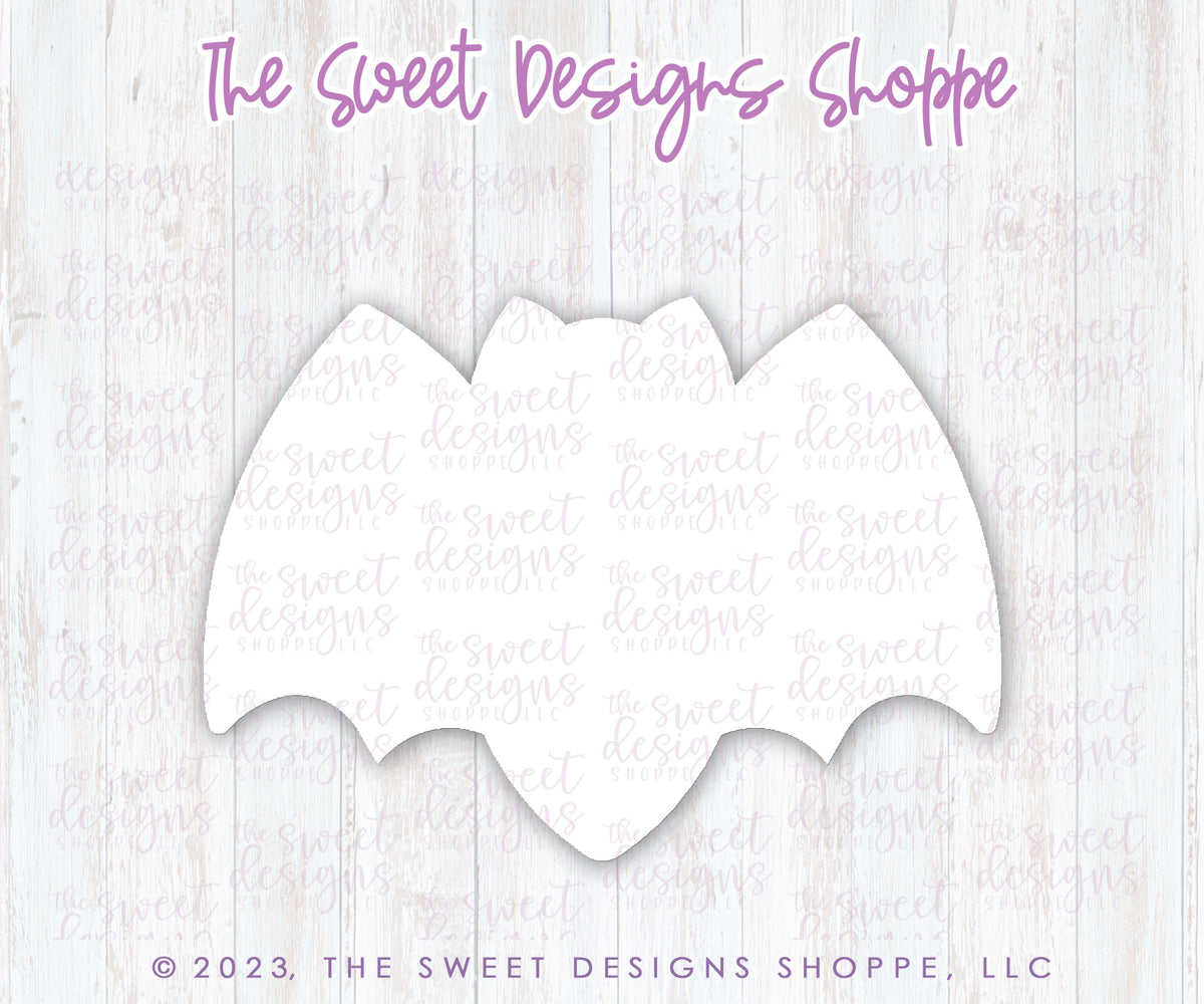Cake Pop Maker - Bat Frosted Cracker- Cake Pop Maker Set ( Cutter & Pusher) - The Sweet Designs Shoppe - TSDS - - ALL,Animal,Animals and Insects,Cake Pop,cakepop,dracula,halloween,Popper,Promocode,STL,vampire