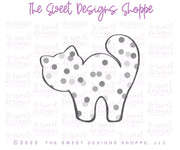 Cake Pop Maker - Cat Frosted Cracker - Cake Pop Maker Set ( Cutter & Pusher) - The Sweet Designs Shoppe - TSDS - - ALL,Animal,Animals,Animals and Insects,Cake Pop,cakepop,halloween,Popper,Promocode,STL,Witch
