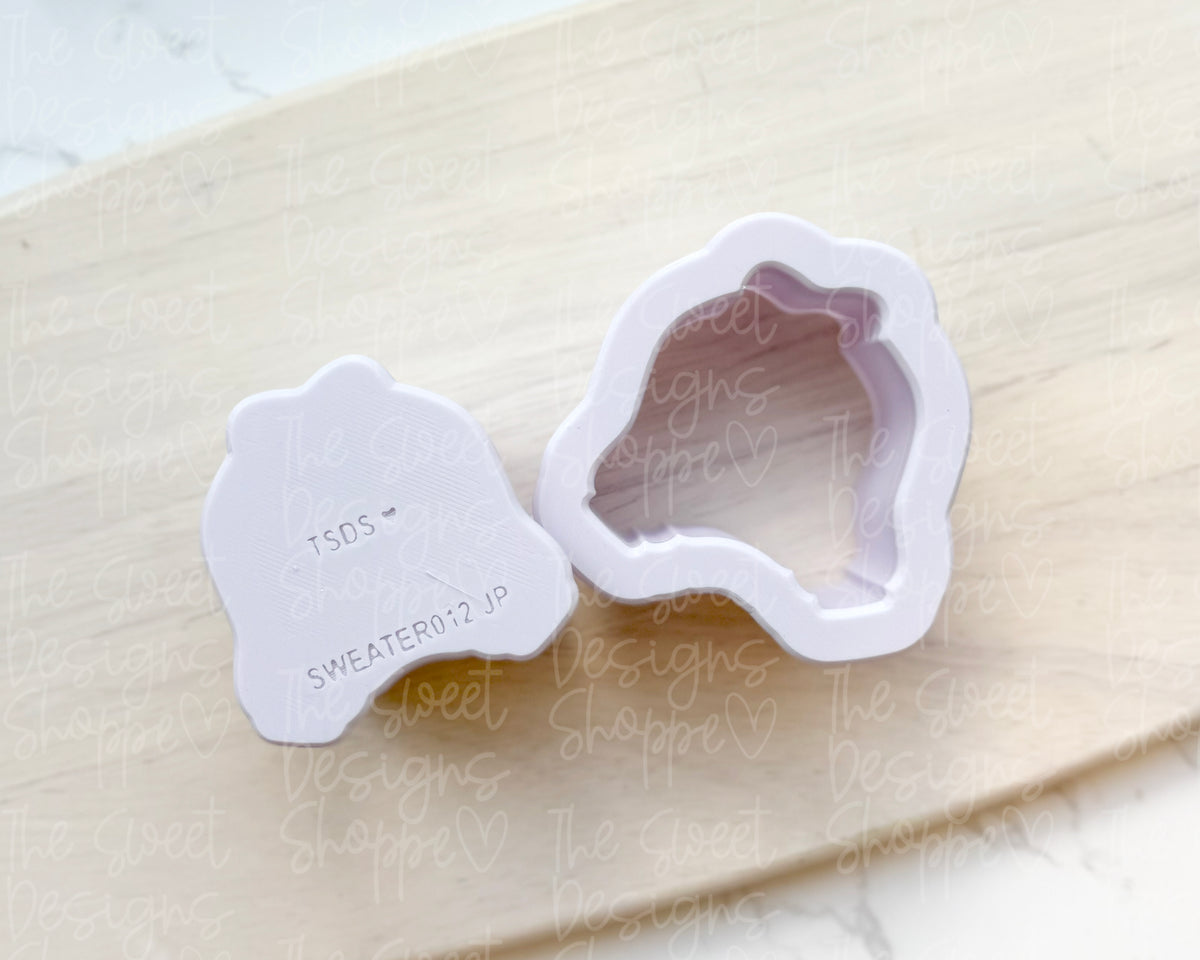 Cake Pop Maker - Chubby Cozy Sweater - Cake Pop Maker Set ( Cutter & Pusher) - The Sweet Designs Shoppe - TSDS - - ALL,Cake Pop,cakepop,Fall,new,Popper,Promocode,STL,thanksgiving