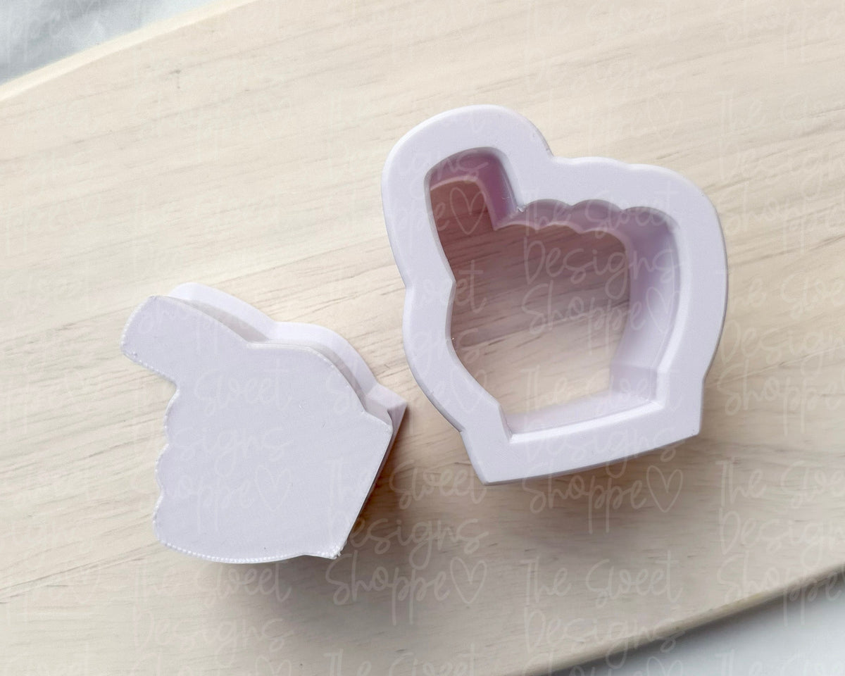 Cake Pop Maker - Chubby Hand - Cake Pop Maker Set ( Cutter & Pusher) - The Sweet Designs Shoppe - TSDS - - ALL,back to school,baseball,Cake Pop,cakepop,dad,football,football birthday,hockey,Popper,Promocode,School,School / Graduation,soccer,sport,sports,STL