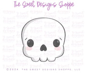 Cake Pop Maker - Chubby Skull - Cake Pop Maker Set ( Cutter & Pusher) - The Sweet Designs Shoppe - TSDS - - ALL,Cake Pop,cakepop,halloween,Popper,Promocode,Skeleton,STL