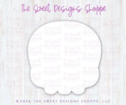 Cake Pop Maker - Chubby Skull - Cake Pop Maker Set ( Cutter & Pusher) - The Sweet Designs Shoppe - TSDS - - ALL,Cake Pop,cakepop,halloween,Popper,Promocode,Skeleton,STL