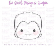 Cake Pop Maker - Chunky Dracula Face - Cake Pop Maker Set ( Cutter & Pusher) - The Sweet Designs Shoppe - TSDS - - ALL,Cake Pop,cakepop,halloween,monster,Popper,Promocode,STL,vampire