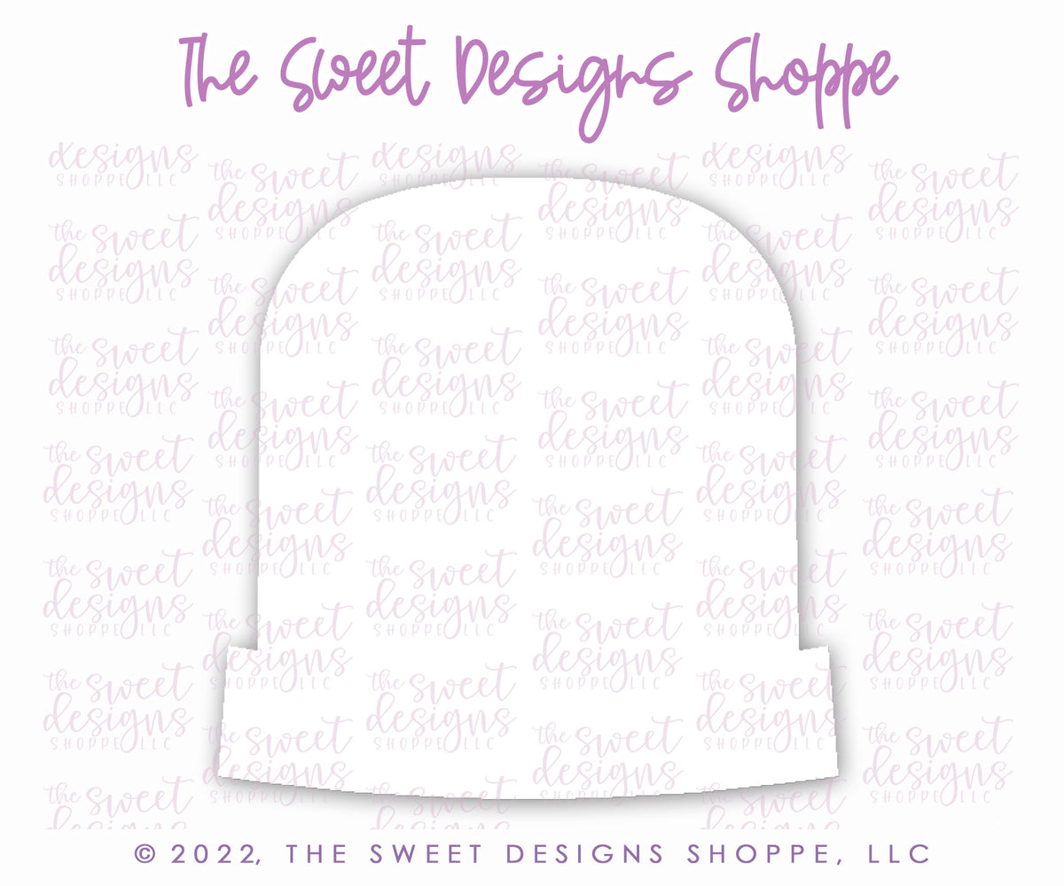 Cake Pop Maker - Chunky Snow Globe - Cake Pop Maker Set ( Cutter & Pusher) - The Sweet Designs Shoppe - TSDS - - ALL,Cake Pop,cakepop,Christmas,Christmas / Winter,new,Popper,Promocode,STL