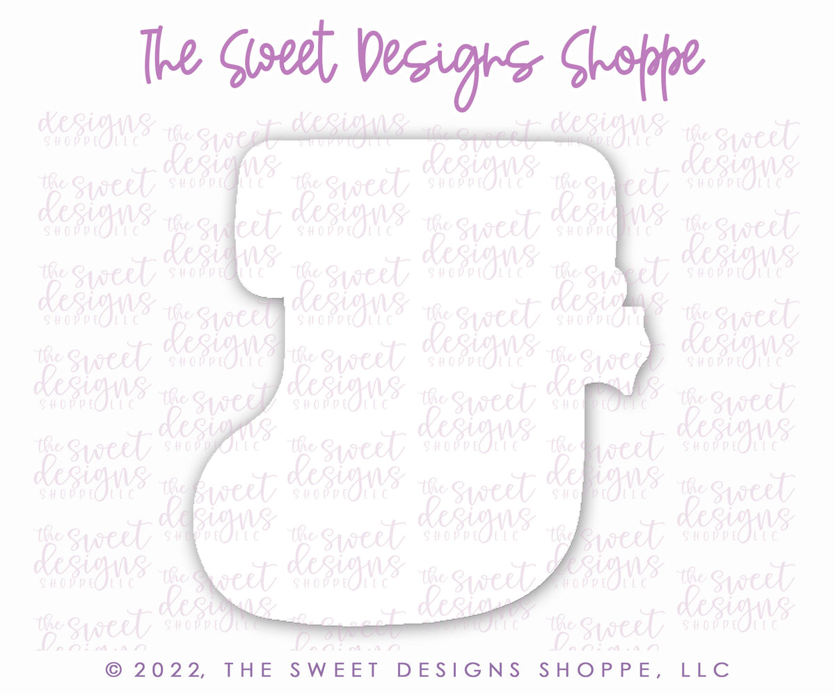 Cake Pop Maker - Chunky Stocking - Cake Pop Maker Set ( Cutter & Pusher) - The Sweet Designs Shoppe - TSDS - - ALL,Cake Pop,cakepop,Christmas,Christmas / Winter,new,Popper,Promocode,STL