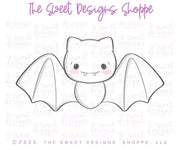 Cake Pop Maker - Classic Bat - Cake Pop Maker Set ( Cutter & Pusher) - The Sweet Designs Shoppe - TSDS - - ALL,Animal,Animals,Animals and Insects,Cake Pop,cakepop,dracula,halloween,Popper,Promocode,STL,vampire