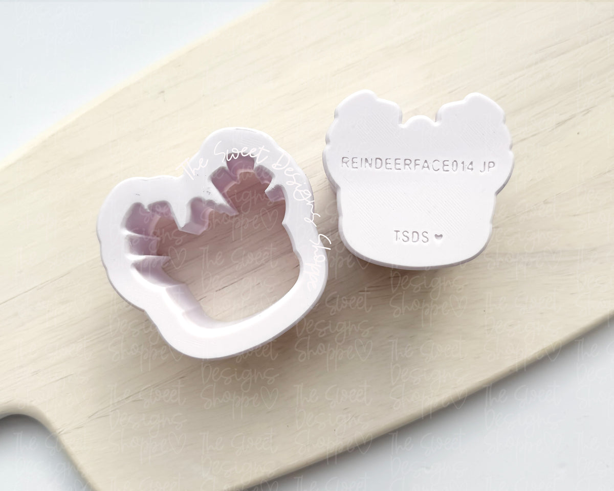 Cake Pop Maker - Cute Chunky Rudolph - Cake Pop Maker Set ( Cutter & Pusher) - The Sweet Designs Shoppe - TSDS - - ALL,Cake Pop,cakepop,Christmas,Christmas / Winter,new,Popper,Promocode,STL