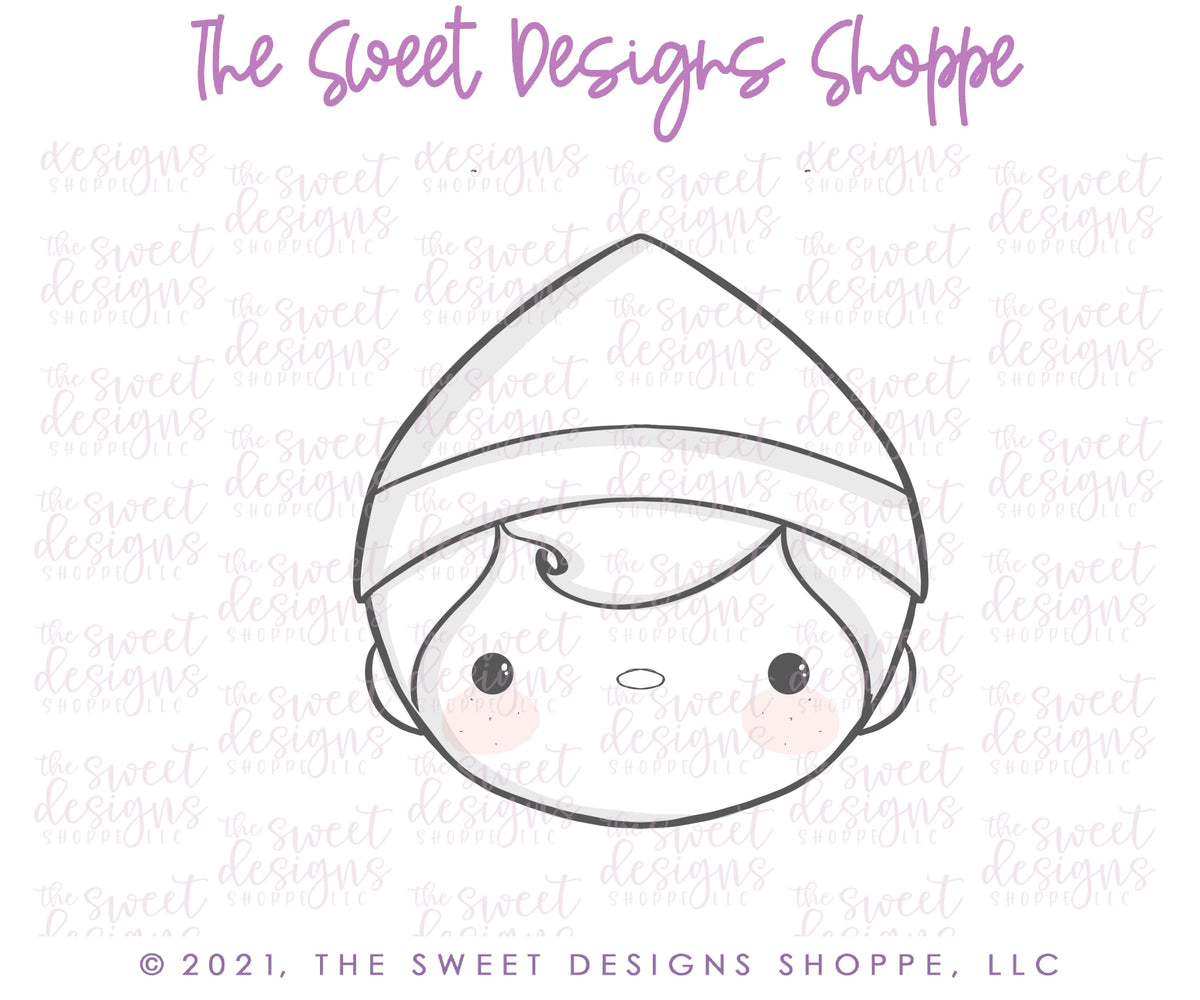 Cake Pop Maker - Cute Elf Face - Cake Pop Maker Set ( Cutter & Pusher) - The Sweet Designs Shoppe - TSDS - - ALL,boy elf face,Cake Pop,cakepop,Christmas,Christmas / Winter,Elf,elf face,Elf Girl Face,elf's,new,on the Shelf,Popper,Promocode,STL