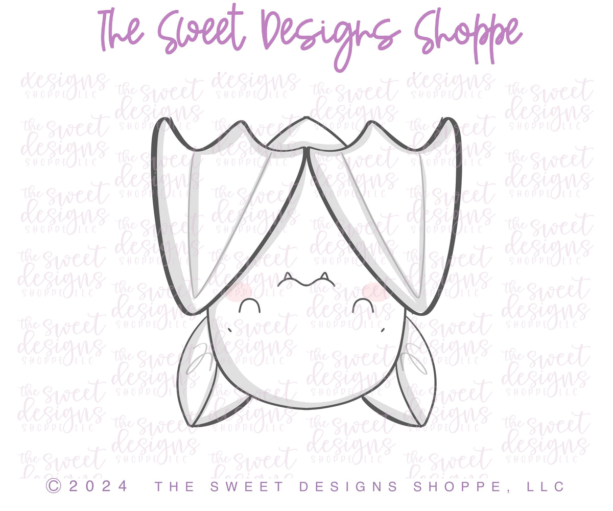 Cake Pop Maker - Cute Upside Down Bat - Cake Pop Maker Set ( Cutter & Pusher) - The Sweet Designs Shoppe - TSDS - - ALL,Animal,Animals,Animals and Insects,Cake Pop,cakepop,halloween,Popper,Promocode,STL