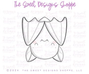 Cake Pop Maker - Cute Upside Down Bat - Cake Pop Maker Set ( Cutter & Pusher) - The Sweet Designs Shoppe - TSDS - - ALL,Animal,Animals,Animals and Insects,Cake Pop,cakepop,halloween,Popper,Promocode,STL