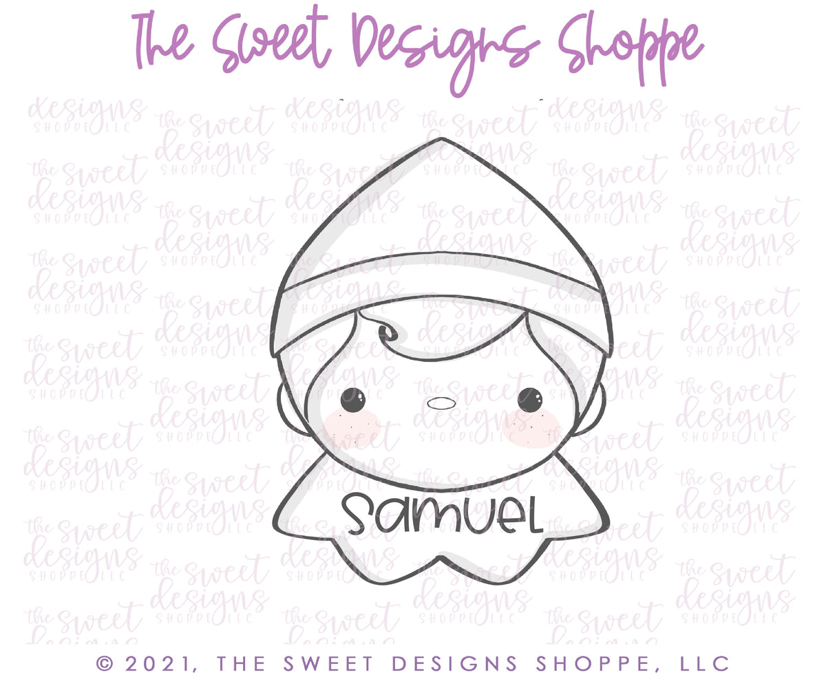 Cake Pop Maker - Elf Face Plaque - Cake Pop Maker Set ( Cutter & Pusher) - The Sweet Designs Shoppe - TSDS - - ALL,boy elf face,Cake Pop,cakepop,Christmas,Christmas / Winter,Elf,elf face,Elf Girl Face,elf's,new,on the Shelf,Popper,Promocode,STL