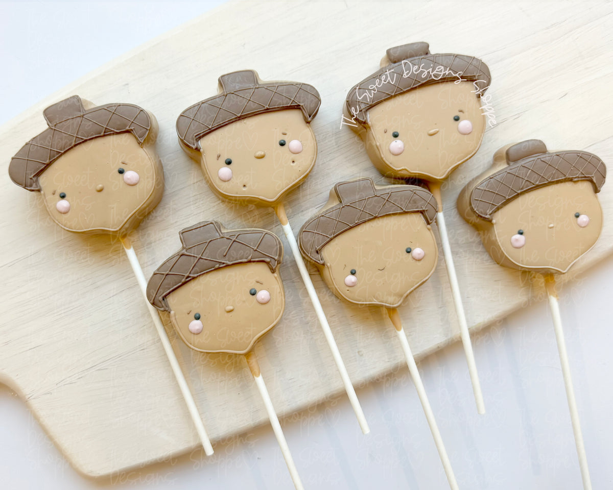 Cake Pop Maker - Fall Acorn - Cake Pop Maker Set ( Cutter & Pusher) - The Sweet Designs Shoppe - TSDS - - ALL,Cake Pop,cakepop,Fall,new,Popper,Promocode,STL,thanksgiving