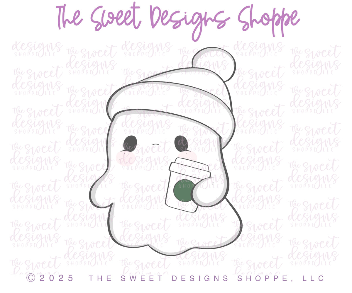 Cake Pop Maker - Fall Ghost - Cake Pop Maker Set ( Cutter & Pusher) - The Sweet Designs Shoppe - TSDS - - ALL,Boo,Cake Pop,cakepop,halloween,Popper,Promocode,STL