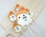 Cake Pop Maker - Fall Ghost - Cake Pop Maker Set ( Cutter & Pusher) - The Sweet Designs Shoppe - TSDS - - ALL,Boo,Cake Pop,cakepop,halloween,Popper,Promocode,STL
