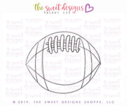 Cake Pop Maker - Football - Cake Pop Makers Set - 4 Designs - (1 Cutter & 1 Pusher per Design) - The Sweet Designs Shoppe - TSDS - - ALL,Cake Pop,cakepop,CPMakerSet003,football,football birthday,Popper,Promocode,School,School / Graduation,set,sport,sports,STL