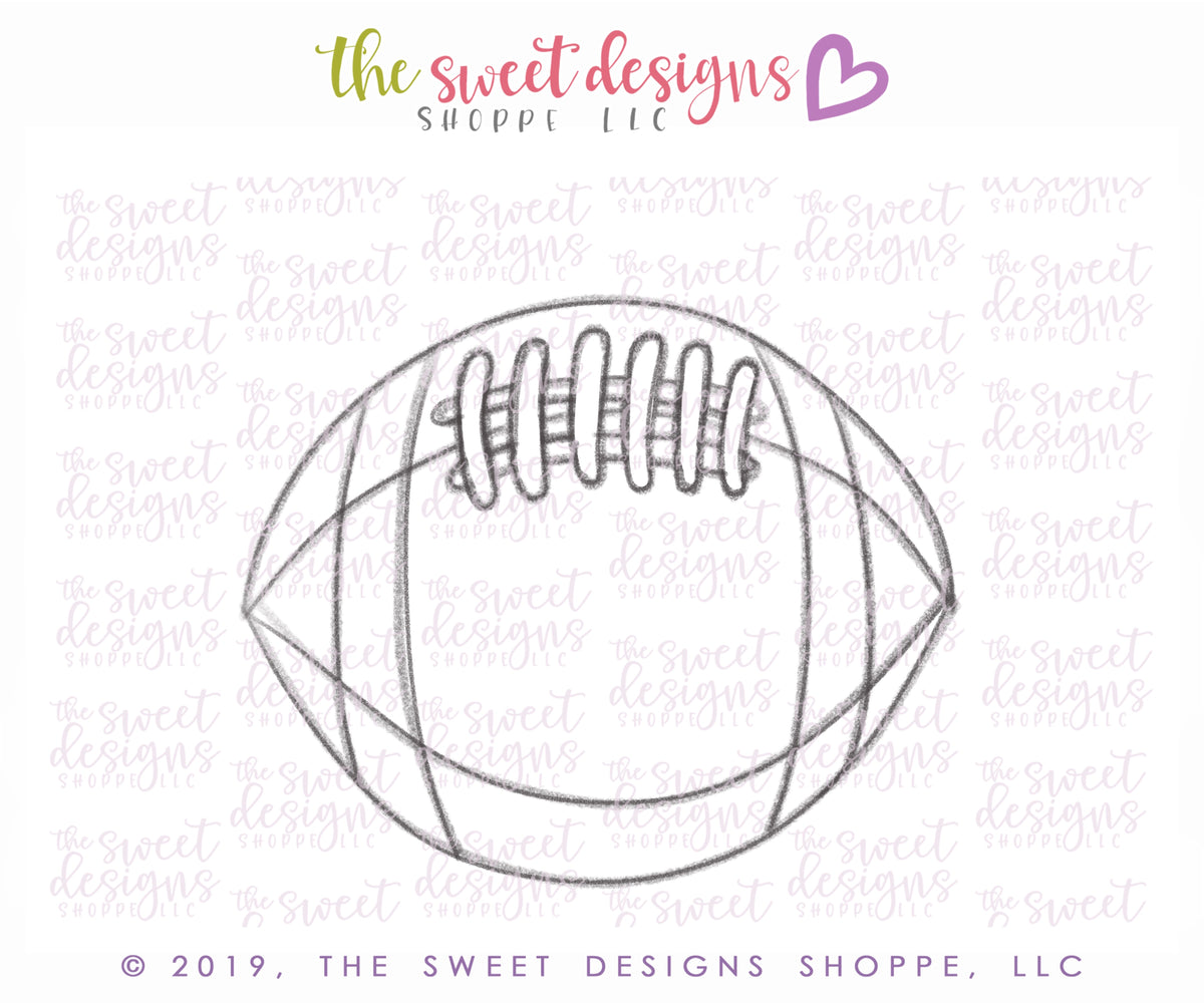 Cake Pop Maker - Football - Cake Pop Makers Set - 4 Designs - (1 Cutter & 1 Pusher per Design) - The Sweet Designs Shoppe - TSDS - - ALL,Cake Pop,cakepop,CPMakerSet003,football,football birthday,Popper,Promocode,School,School / Graduation,set,sport,sports,STL