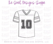 Cake Pop Maker - Football Jersey - Cake Pop Maker Set ( Cutter & Pusher) - The Sweet Designs Shoppe - TSDS - - ALL,back to school,Cake Pop,cakepop,dad,football,football birthday,Popper,Promocode,School,School / Graduation,sport,sports,STL