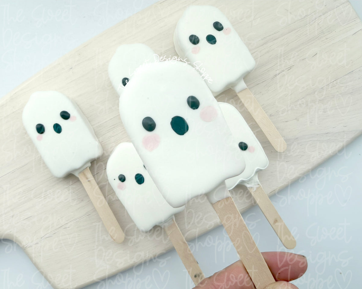 Cake Pop Maker - Ghost Cakesicle - Cake Pop Maker Set ( Cutter & Pusher) - The Sweet Designs Shoppe - TSDS - - ALL,Cake Pop,cakepop,cakesicle,halloween,Popper,Promocode,STL