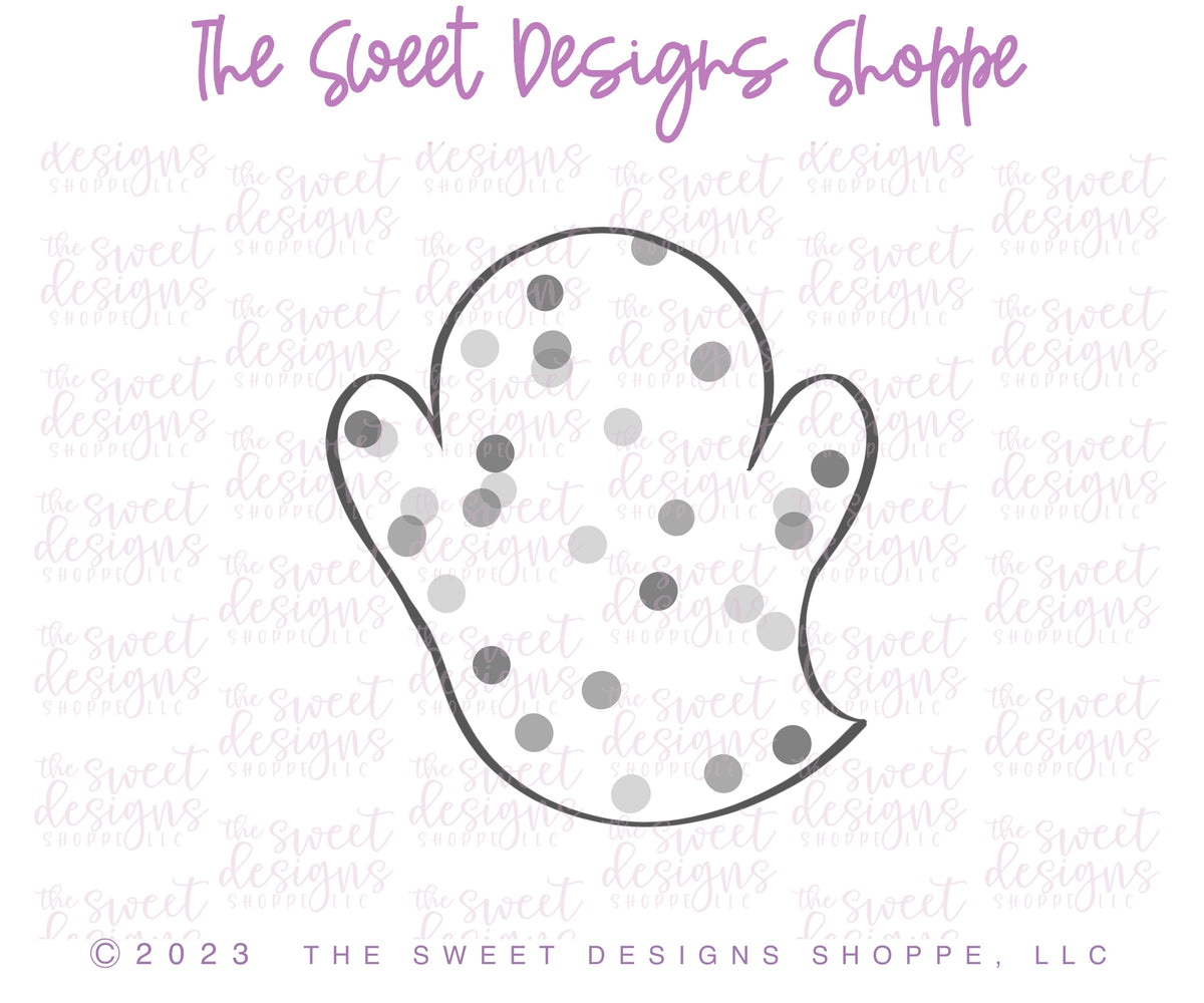 Cake Pop Maker - Ghost Frosted Cracker - Cake Pop Maker Set ( Cutter & Pusher) - The Sweet Designs Shoppe - TSDS - - ALL,Boo,Cake Pop,cakepop,halloween,Popper,Promocode,STL