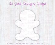 Cake Pop Maker - Gingerboy Frosted Cracker- Cake Pop Maker Set ( Cutter & Pusher) - The Sweet Designs Shoppe - TSDS - - ALL,Cake Pop,cakepop,Christmas,Christmas / Winter,new,Popper,Promocode,STL