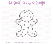 Cake Pop Maker - Gingerboy Frosted Cracker- Cake Pop Maker Set ( Cutter & Pusher) - The Sweet Designs Shoppe - TSDS - - ALL,Cake Pop,cakepop,Christmas,Christmas / Winter,new,Popper,Promocode,STL