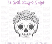 Cake Pop Maker - Girly Calavera Skull - Cake Pop Maker Set ( Cutter & Pusher) - The Sweet Designs Shoppe - TSDS - - ALL,Cake Pop,cakepop,Day of the dead,Day of the Death,dia de los muertos,Dia de Muertos,halloween,Mexico,Popper,Promocode,STL