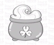 Cake Pop Maker - Leprechauns Cauldron - Cake Pop Maker Set ( Cutter & Pusher) - The Sweet Designs Shoppe - TSDS - - ALL,Cake Pop,cakepop,halloween,Popper,Promocode,St paddy,ST PATRICK,st patricks,St Patrick’s Day,STL,Witch