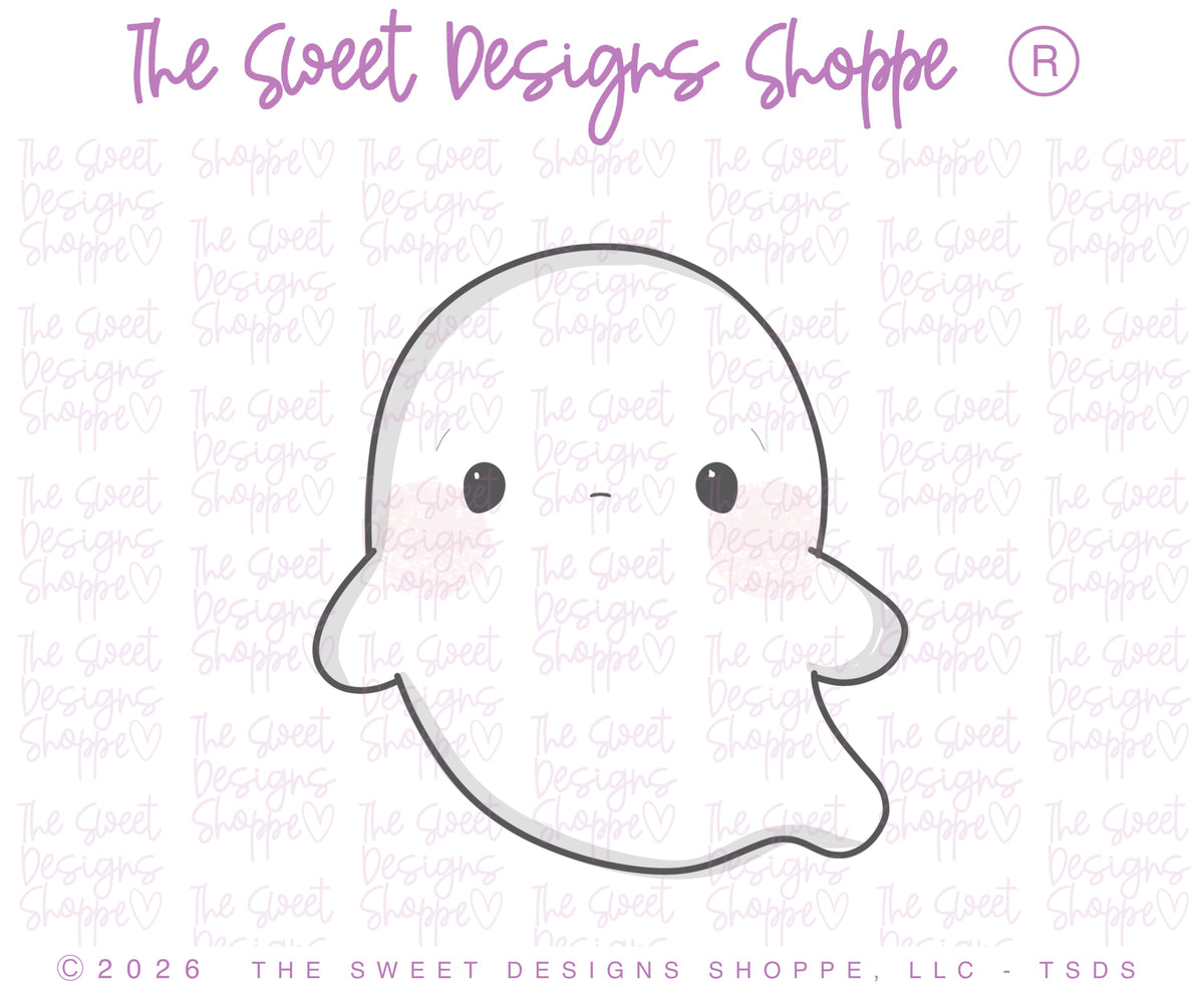 Cake Pop Maker - Little Boo Ghost - Cake Pop Maker Set ( Cutter & Pusher) - The Sweet Designs Shoppe - TSDS - - ALL,Boo,Cake Pop,cakepop,halloween,Popper,Promocode,STL