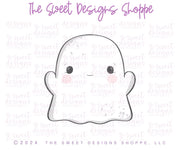Cake Pop Maker - Lovely Chubby Ghost - Cake Pop Maker Set ( Cutter & Pusher) - The Sweet Designs Shoppe - TSDS - - ALL,Boo,Boo haunted house,Cake Pop,cakepop,halloween,monster,Popper,Promocode,STL