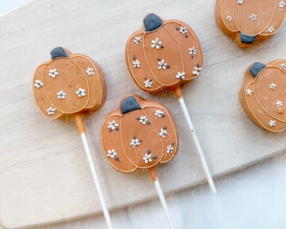 Cake Pop Maker - Minimalist Pumpkin - Cake Pop Maker Set ( Cutter & Pusher) - The Sweet Designs Shoppe - TSDS - - ALL,Cake Pop,cakepop,Food,Food & Beverages,Food and Beverage,food fruits and veggies,fruits,Fruits and Vegetables,halloween,Popper,Promocode,STL