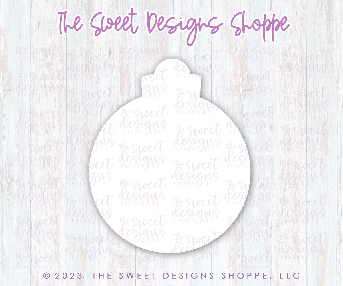 Cake Pop Maker - Ornament Frosted Cracker - Cake Pop Maker Set ( Cutter & Pusher) - The Sweet Designs Shoppe - TSDS - - ALL,Cake Pop,cakepop,Christmas,Christmas / Winter,new,Popper,Promocode,STL