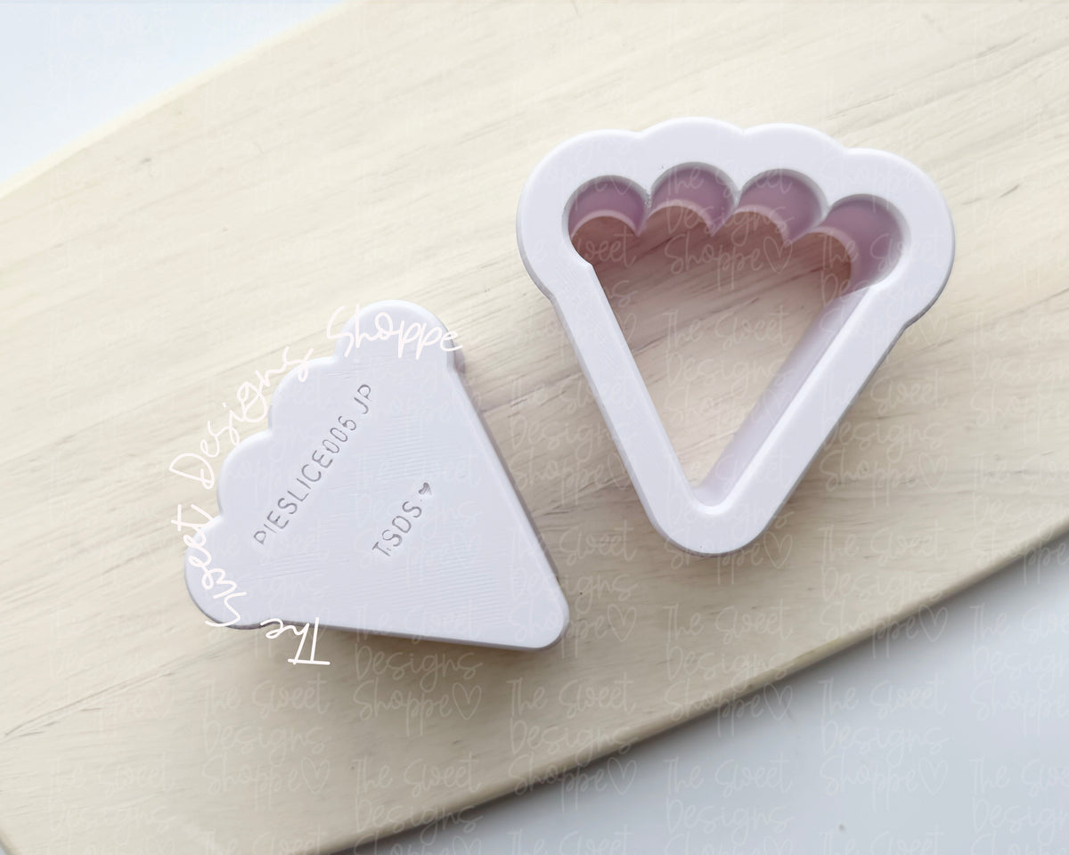 Cake Pop Maker - Pie Slice Frosted Cracker - Cake Pop Maker Set ( Cutter & Pusher) - The Sweet Designs Shoppe - TSDS - - ALL,Cake Pop,cakepop,Fall,new,Popper,Promocode,STL,thanksgiving