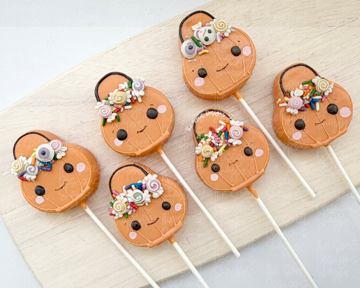 Cake Pop Maker - Pumpkin Simple Treat bag - Cake Pop Maker Set ( Cutter & Pusher) - The Sweet Designs Shoppe - TSDS - - ALL,Cake Pop,cakepop,halloween,Popper,Promocode,STL,Sweet,sweet treats