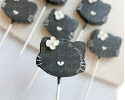 Cake Pop Maker - Simple Cat Face - Cake Pop Maker Set ( Cutter & Pusher) - The Sweet Designs Shoppe - TSDS - - ALL,Animal,Animals,Animals and Insects,Cake Pop,cakepop,halloween,Popper,Promocode,STL,Witch