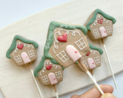 Cake Pop Maker - Simple Gingerbread House - Cake Pop Maker Set ( Cutter & Pusher) - The Sweet Designs Shoppe - TSDS - - ALL,Cake Pop,cakepop,Christmas,Christmas / Winter,new,Popper,Promocode,STL
