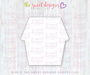 Cake Pop Maker - Simple Haunted House - Cake Pop Maker Set ( Cutter & Pusher) - The Sweet Designs Shoppe - TSDS - - ALL,Boo,Cake Pop,cakepop,halloween,haunted house,House,Popper,Promocode,STL