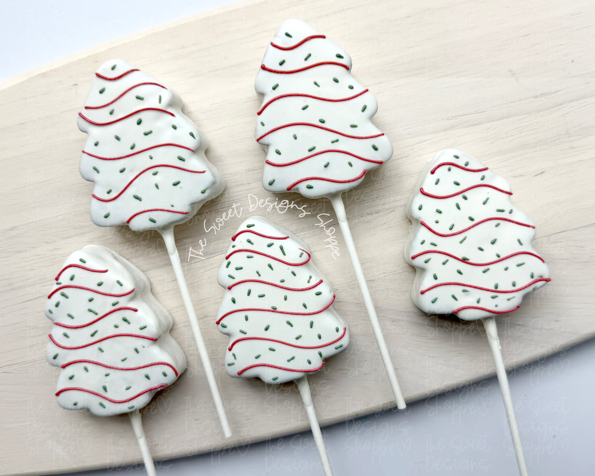 Cake Pop Maker - Snack Christmas Tree - Cake Pop Maker Set ( Cutter & Pusher) - The Sweet Designs Shoppe - TSDS - - ALL,Cake Pop,cakepop,Christmas,Christmas / Winter,new,Popper,Promocode,STL