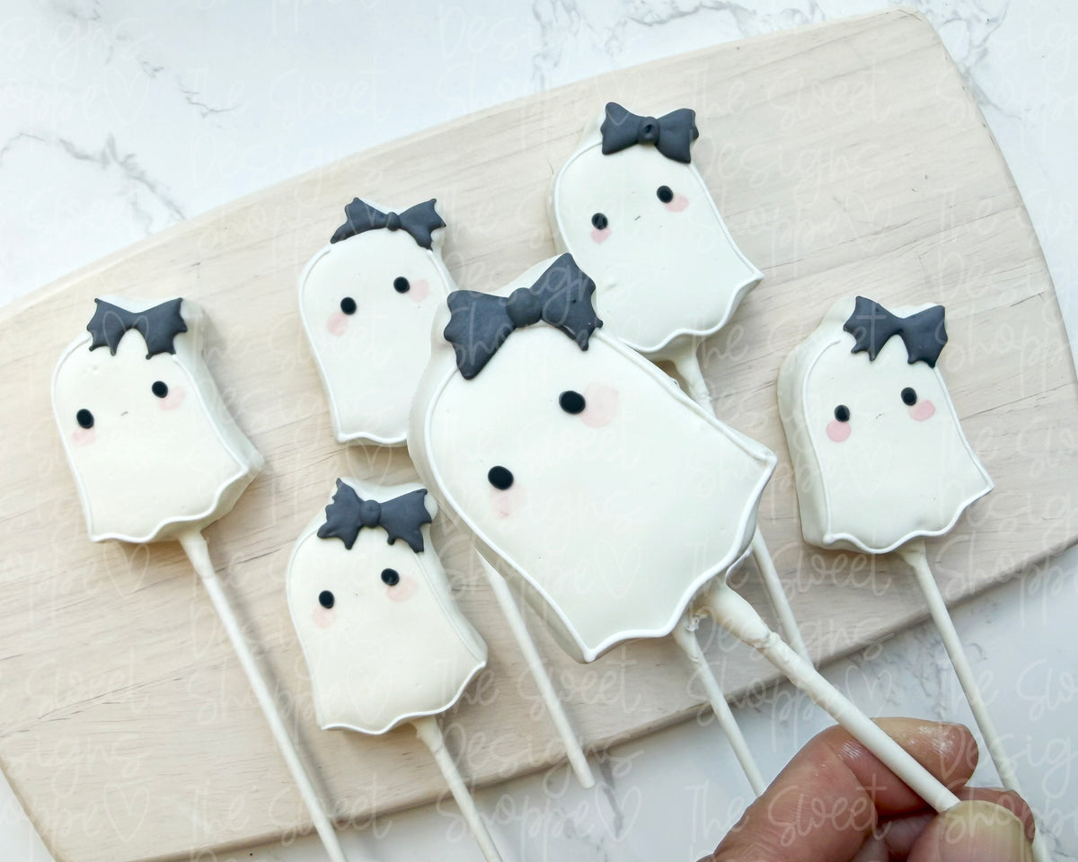 Cake Pop Maker - Spooky Era Ghost - Cake Pop Maker Set ( Cutter & Pusher) - The Sweet Designs Shoppe - TSDS - - ALL,Boo,Boo haunted house,Cake Pop,cakepop,halloween,monster,Popper,Promocode,STL,Swifties,Swifts
