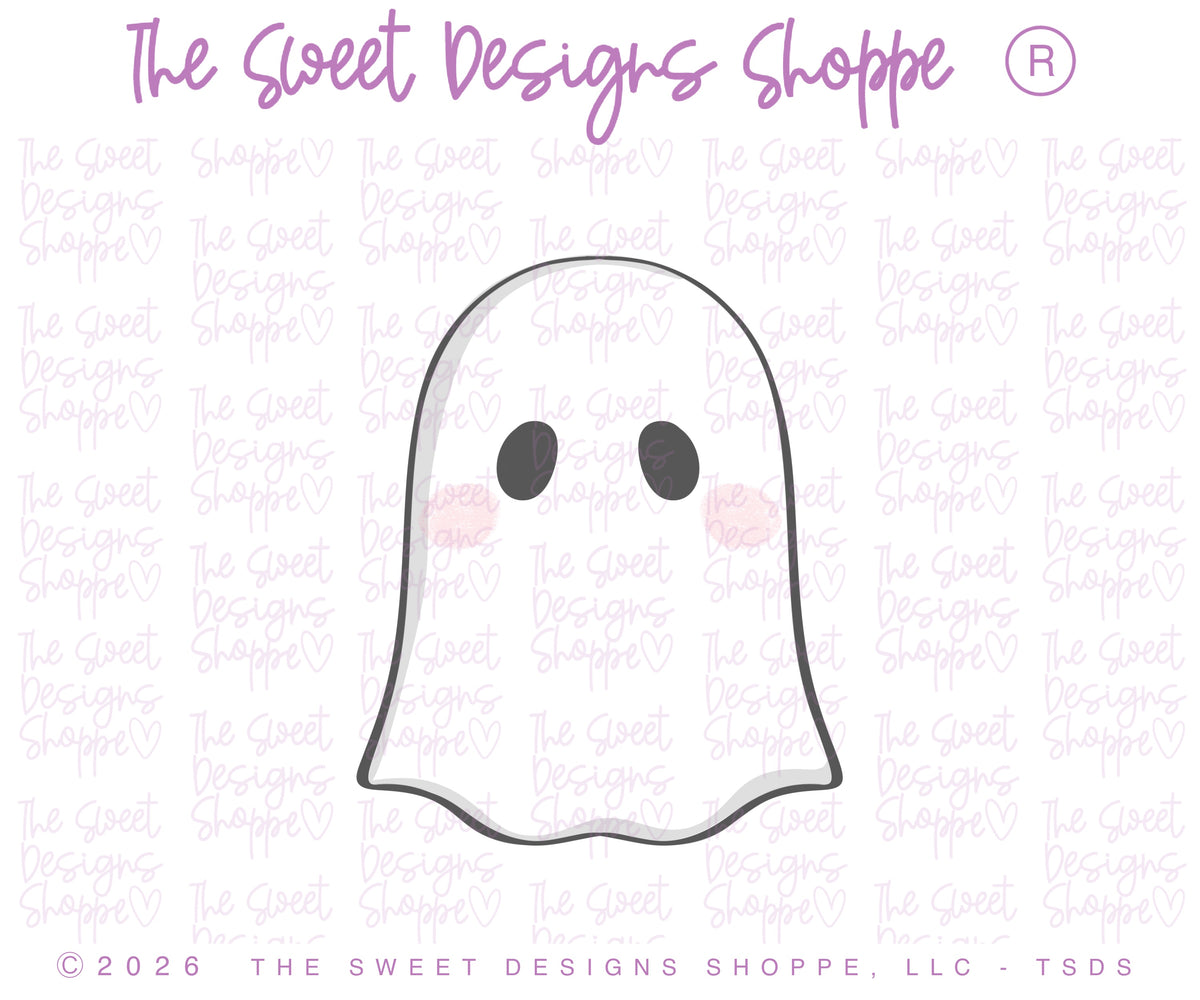 Cake Pop Maker - Spooky Ghost - Cake Pop Maker Set ( Cutter & Pusher) - The Sweet Designs Shoppe - TSDS - - ALL,Boo,Cake Pop,cakepop,halloween,Popper,Promocode,STL